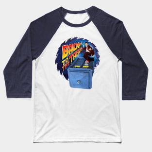 Time and Space Surfer Baseball T-Shirt